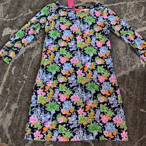 Lilly Pulitzer Vibrant Floral Long Sleeve Dress